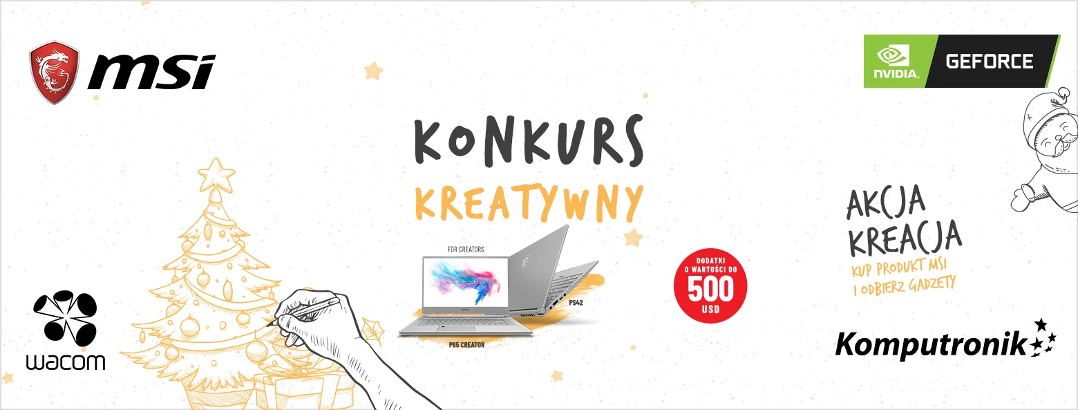 Konkurs kreatywny MSI x Komputronik