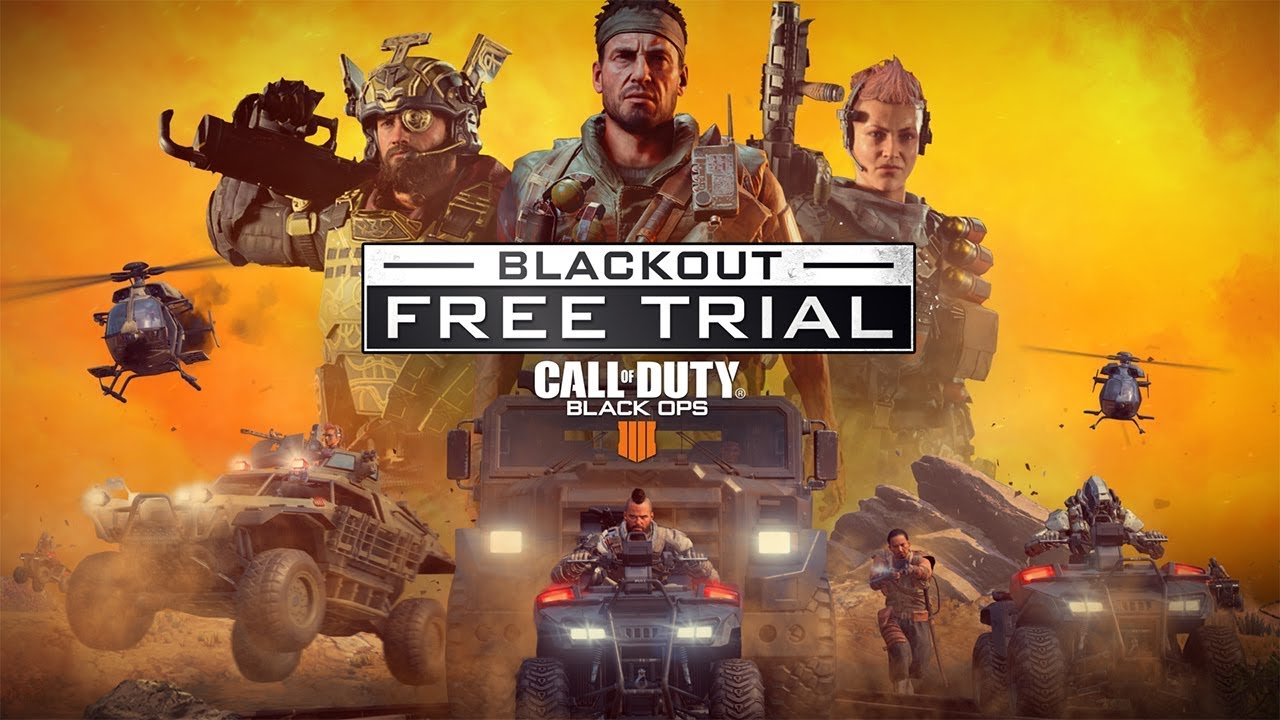 Black Ops 4: Darmowy okres próbny trybu battle royale Blackout