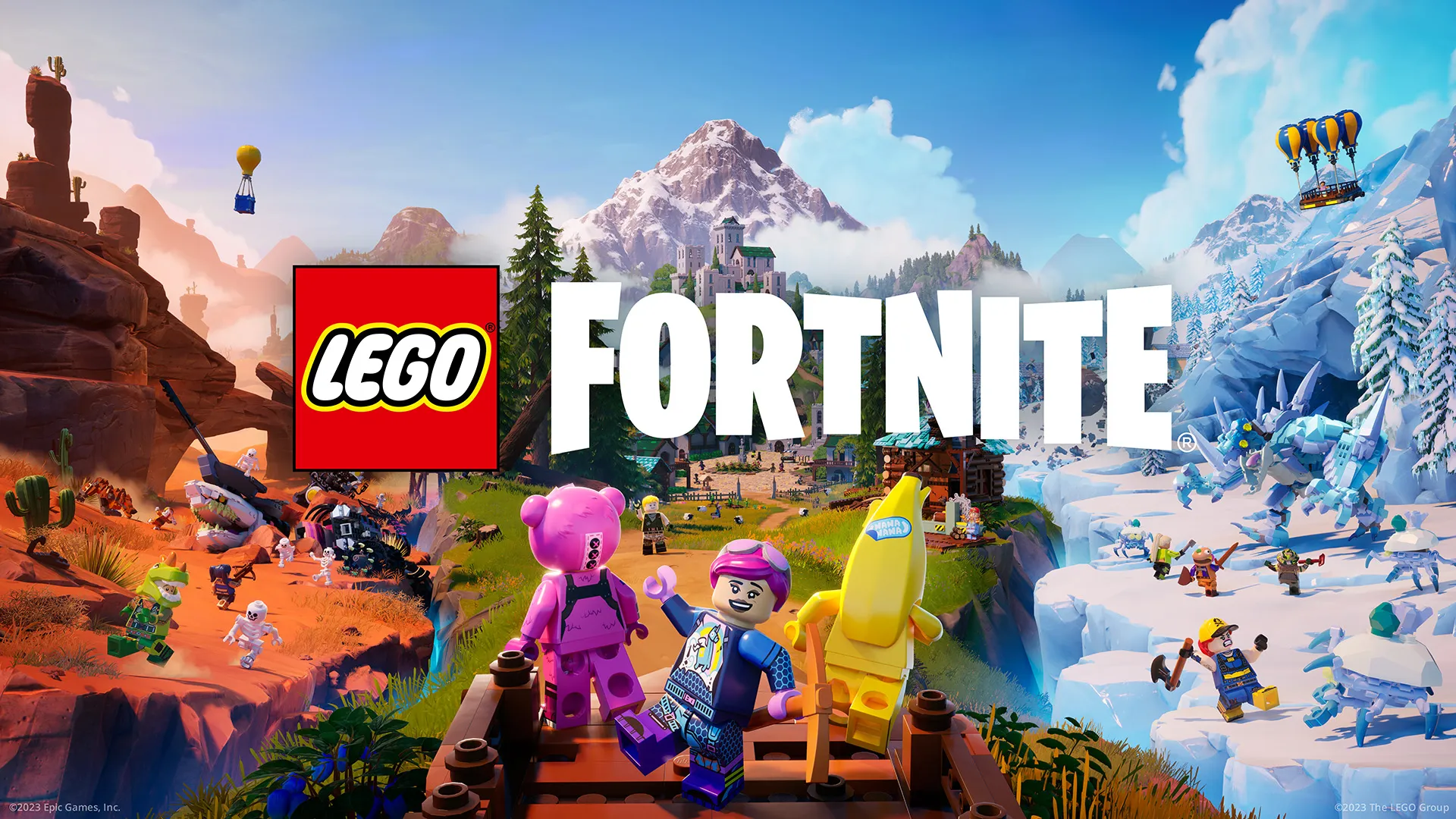 LEGO x Fortnite - nowy tryb i 1200 darmowych skinów