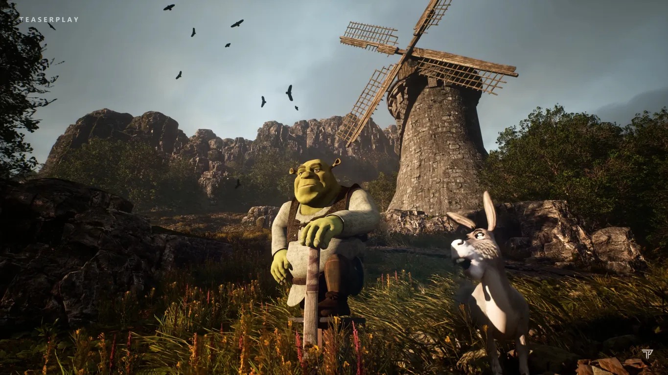 Shrek w Unreal Engine 5