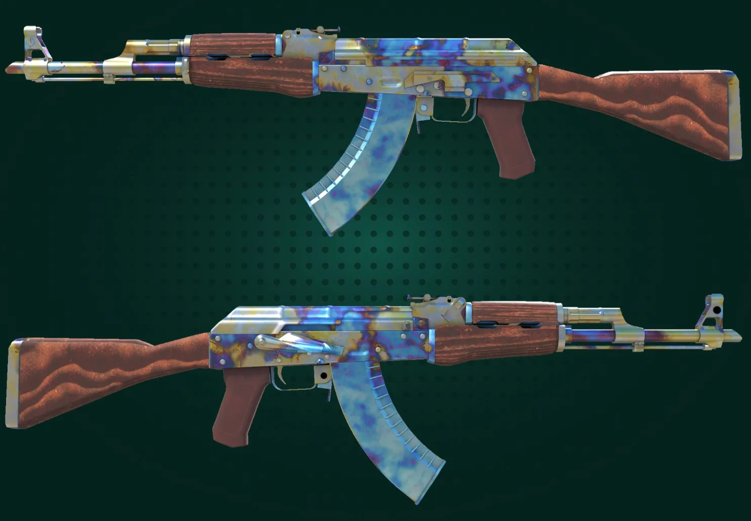 Legendarny skin Counter-Strike 2 AK-47 Blue Gem sprzedany za ponad 1 M dolarów!