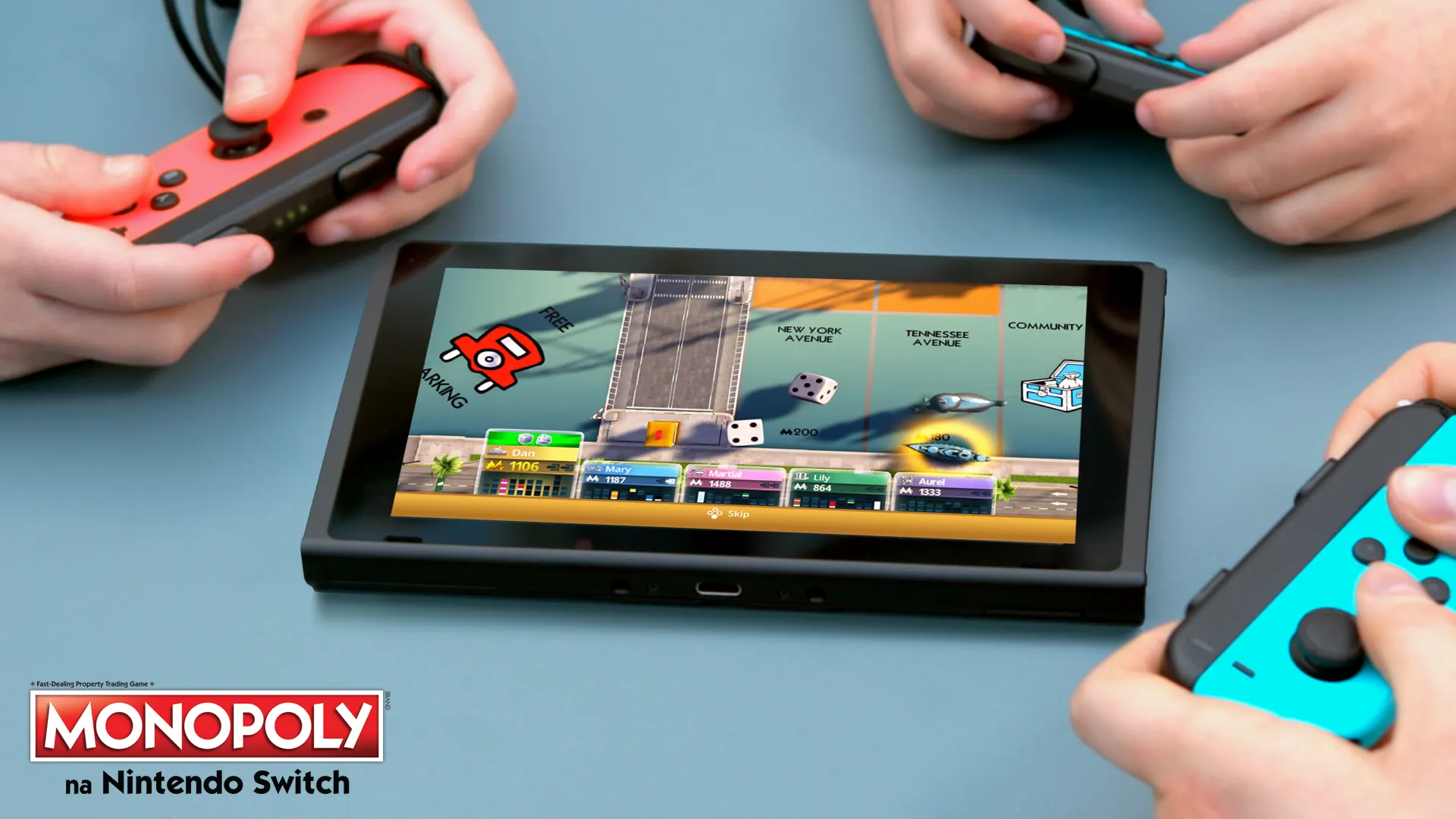 Monopoly na Nintendo Switch już dostępne!