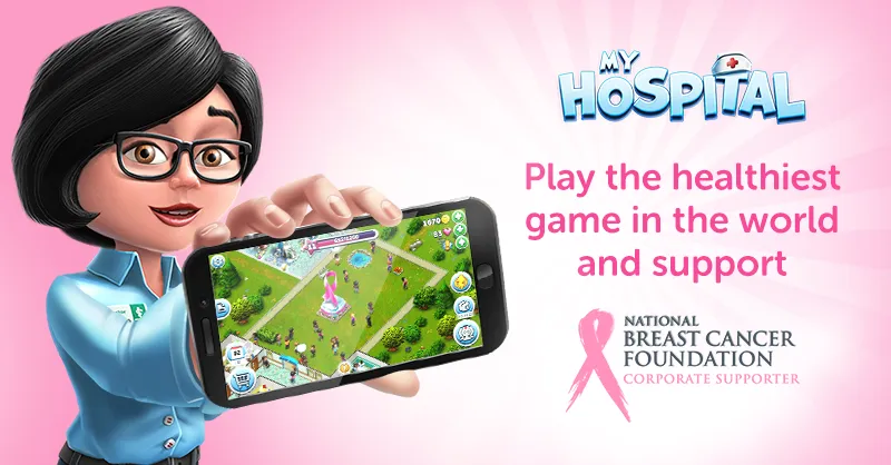Twórcy oraz społeczność graczy My Hospital wesprą walkę z rakiem piersi