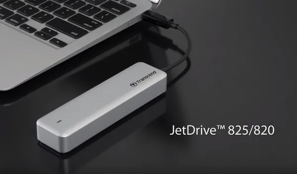 JetDrive 825 – przenośny SSD dla komputerów Mac