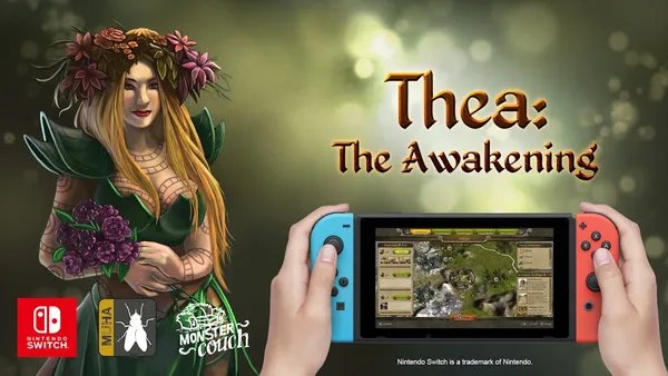 Thea: The Awakening, uznana przez krytyków strategia zainspirowana słowiańskimi mitami, wchodzi do przedsprzedaży w edycji na Nintendo Switch