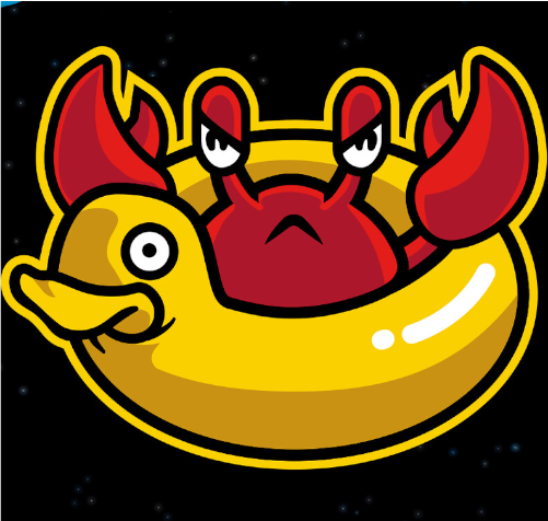 Krab w Pontonie - logo