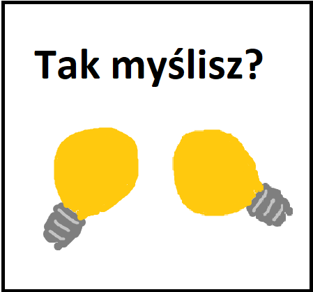 Tak myślisz? - logo