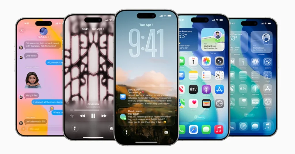 iOS 26 zapowiedziany – Liquid Glass na pierwszym planie