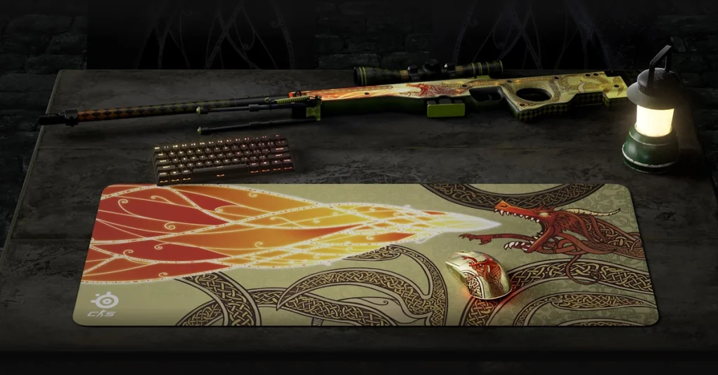 Legenda AWP ożywa – SteelSeries prezentuje kolekcję CS2 Dragon Lore
