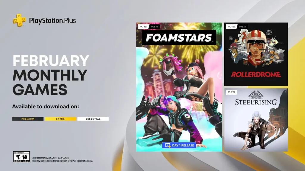 PlayStation Plus, oto darmowe gry na luty 2024 r