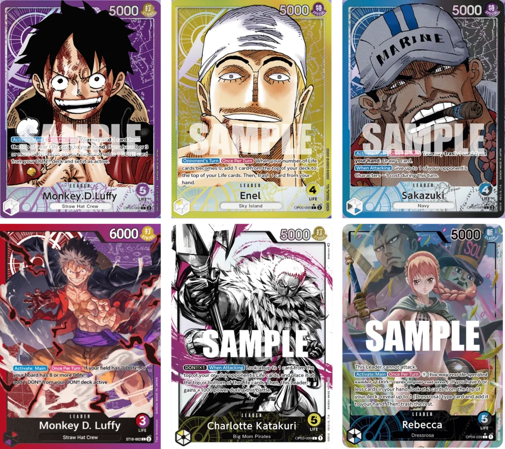One Piece Card Game: OP05 Nowi Liderzy przejmują Grand Line!