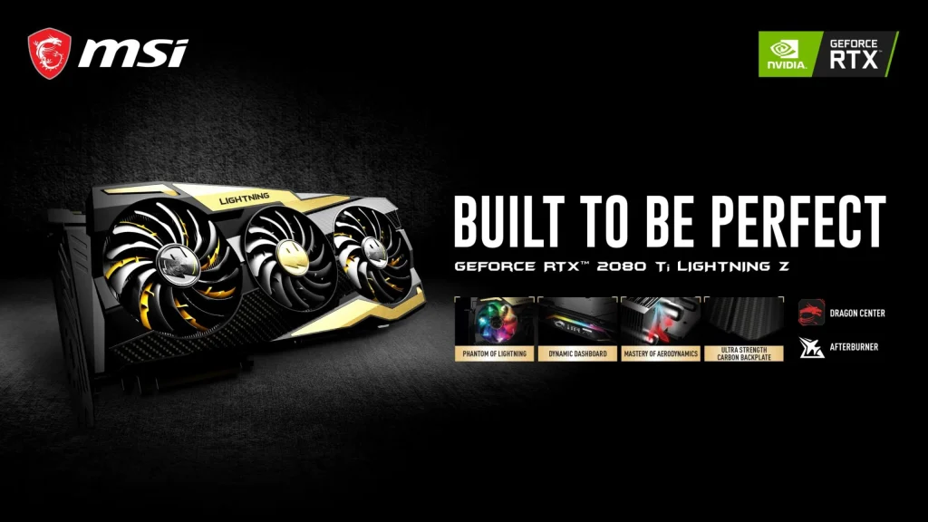 Firma MSI zaprezentowała nową kartę graficzną GeForce RTX™ 2080 Ti LIGHTNING Z