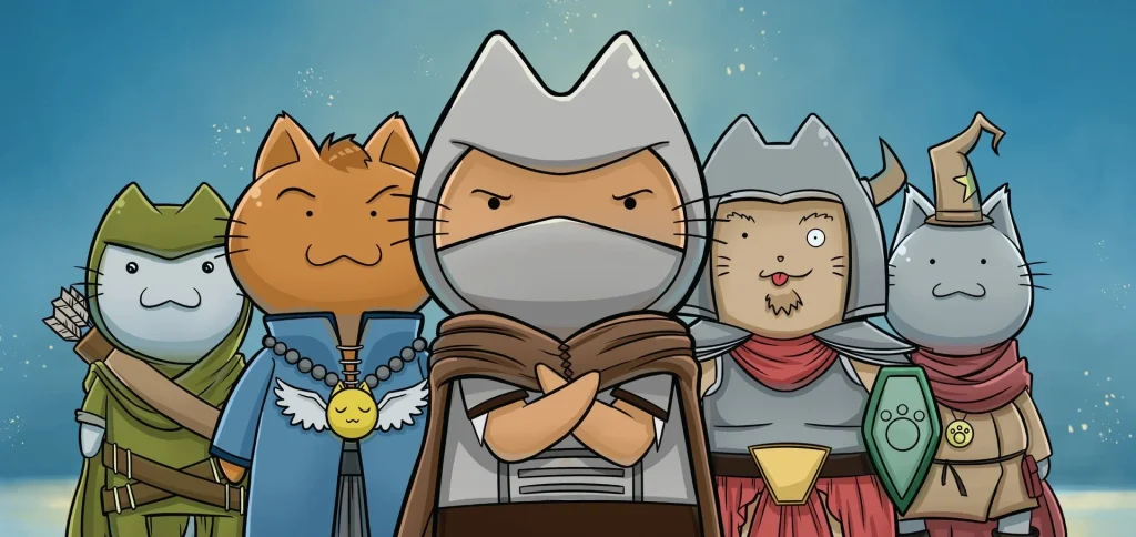 The Chronicles of Nyanya: Wydawca przedstawia bohaterów