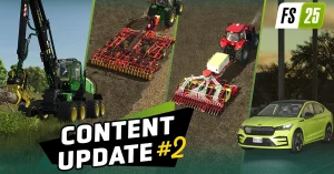 Nowe maszyny i stylowe ciuchy – drugi darmowy pakiet do Farming Simulator 25 już dostępny!