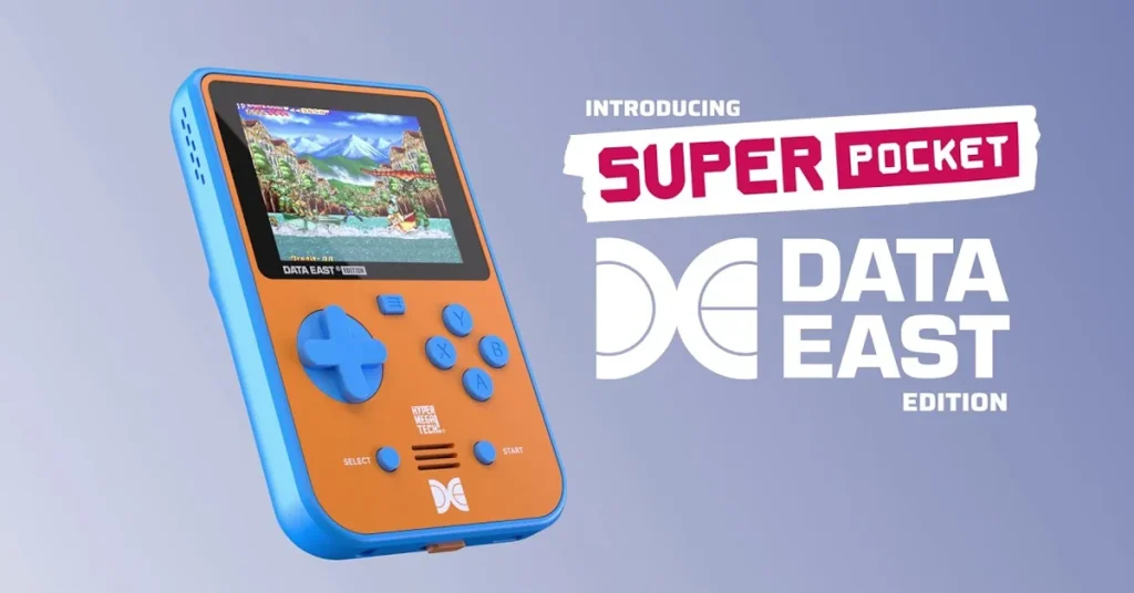 Super Pocket Data East Edition – nowa kieszonkowa retro konsola