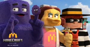 McDonald’s i Minecraft łączą siły! Rusza globalna kampania z filmowym zestawem Minecraft Movie Meal i Happy Meal