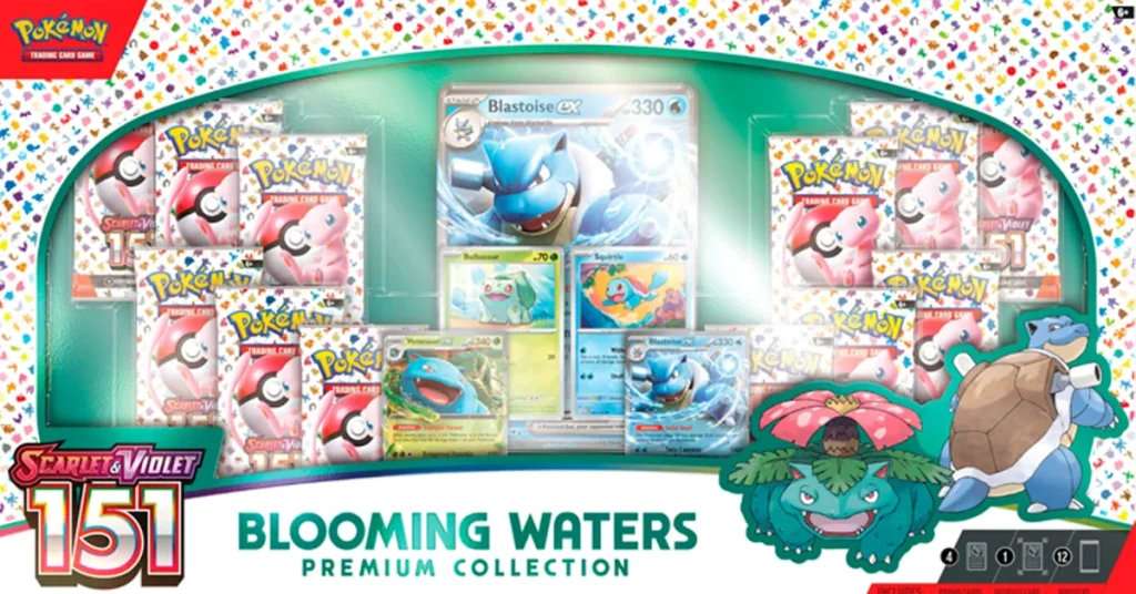 Pokémon TCG: Blooming Waters Premium Collection – Wszystko, co musisz wiedzieć o nowym zestawie