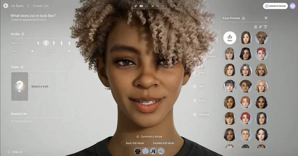 Nowości w inZOI: Character Studio – twórz i personalizuj (ograniczone czasowo!)
