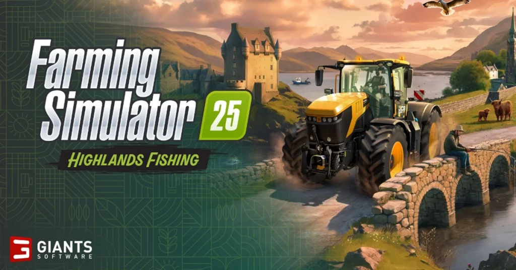 Farming Simulator 25 z dodatkiem Highlands Fishing – rybołówstwo w szkockim klimacie