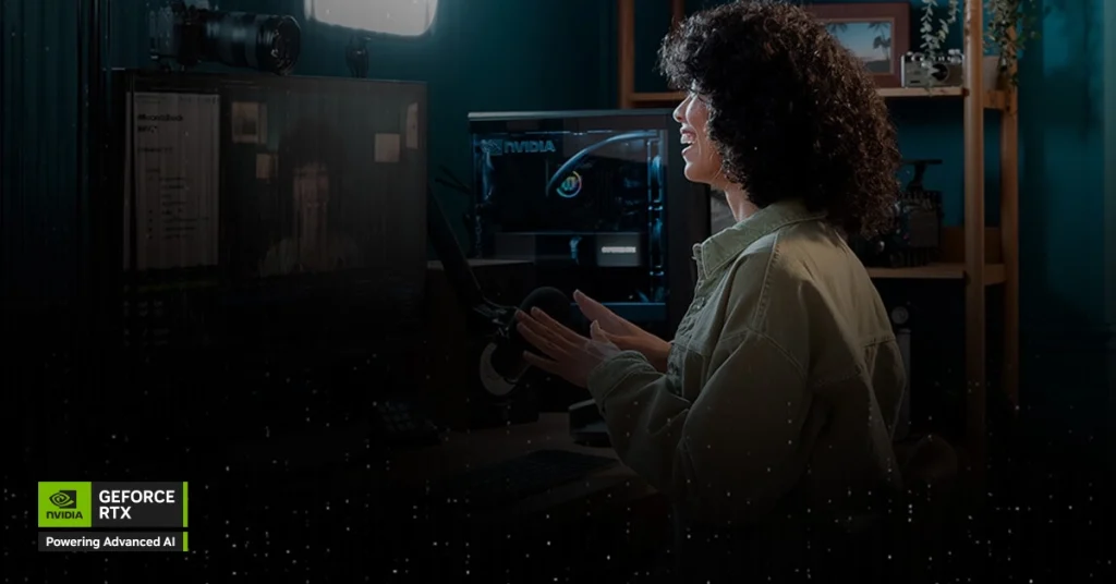 Kreatywność i moc Nvidia GeForce RTX z serii 50. Tak działa AI, która nie potrzebuje internetu.