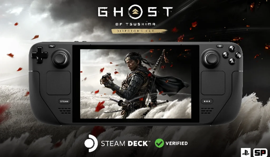 Ghost of Tsushima otrzymuje certyfikat Steam Deck Verified!