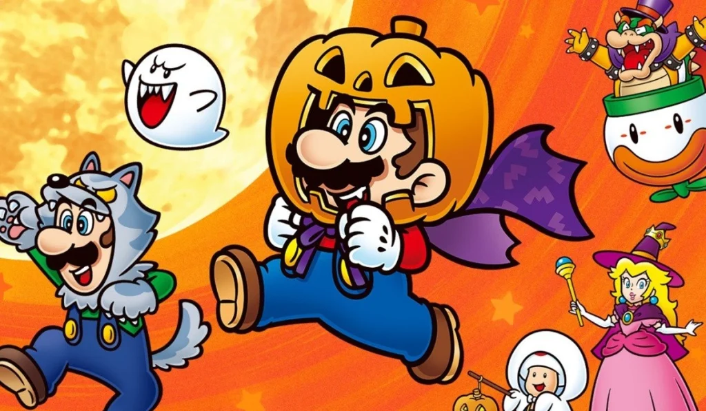 Ikony Halloween w Mario na Nintendo Switch Online już dostępne!