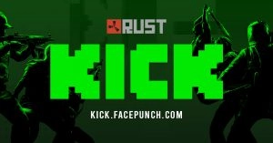 KICK Drops startuje z Rust. Ekskluzywne skiny do zgarnięcia za oglądanie