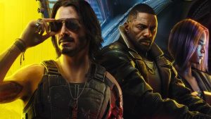 Idris Elba i Keanu Reeves w filmowym Cyberpunku? Gwiazdy wyrażają chęć na wielki powrót do Night City