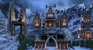 Zima w Heroes 3: Zamek Bulwark