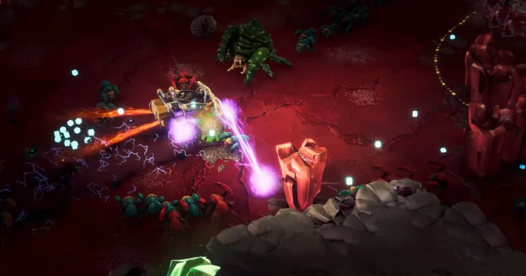 Deep Rock Galactic: Survivor z potężnym rozszerzeniem – nadjeżdża uzbrojony buldożer