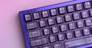 Recenzja MCHOSE Ace 68 GT Cyber Violet