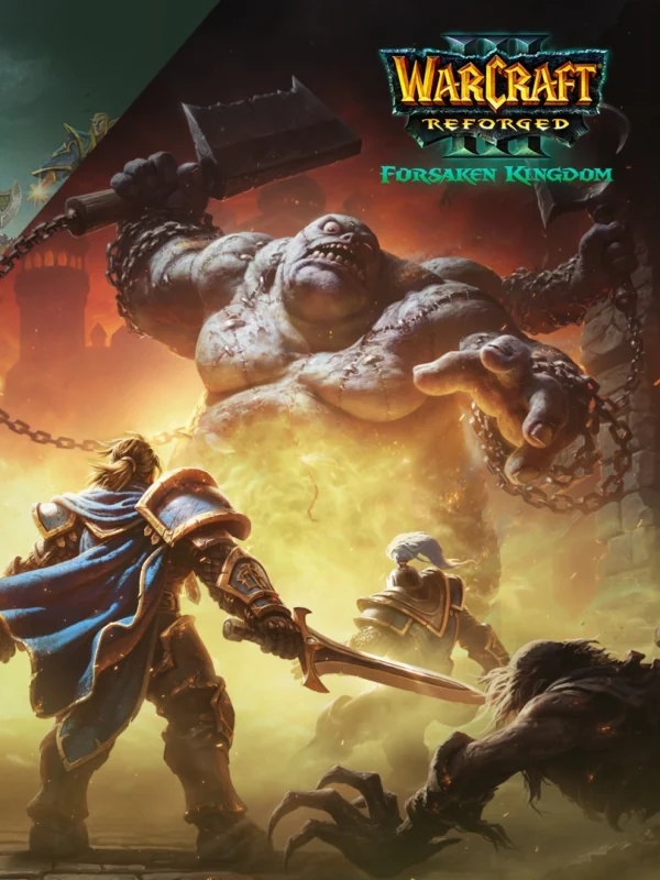 Okładka gry Warcraft III Reforged: Forsaken Kingdom