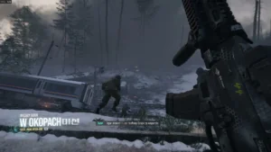 Modern Warfare 4, misja W okopach: okop Bravo, jazda APB i reaktor